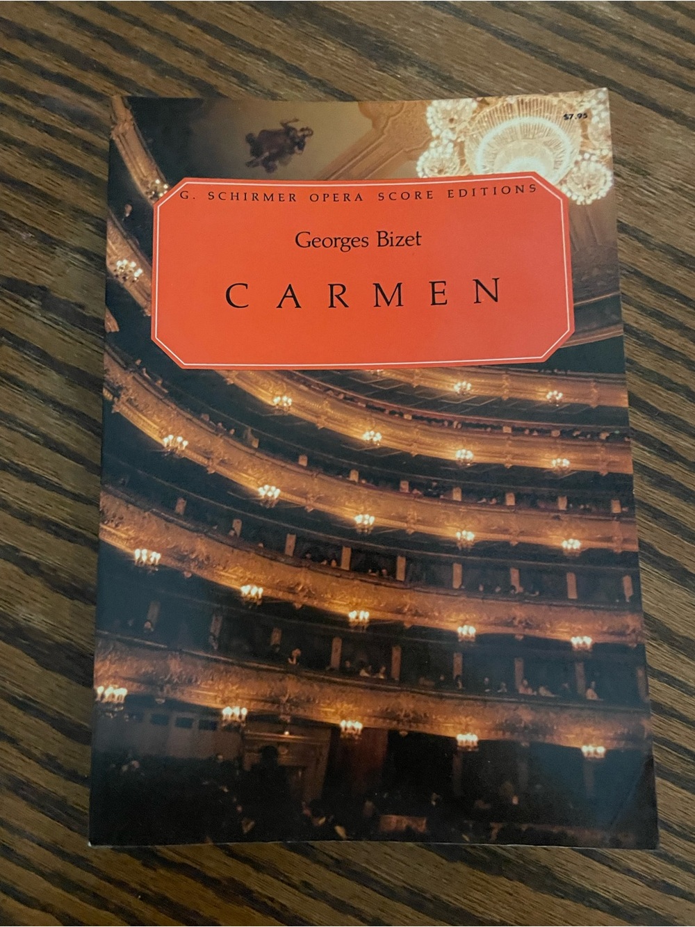 Carmen Bizet Score. Great Condition!